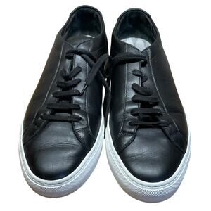 Common Projects Black Original Achillies Low Sneakers Men's Size 43 (US 10) EUC
